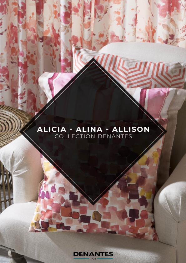 Catalogue Collection Alicia - Alina - Allison | Denantes